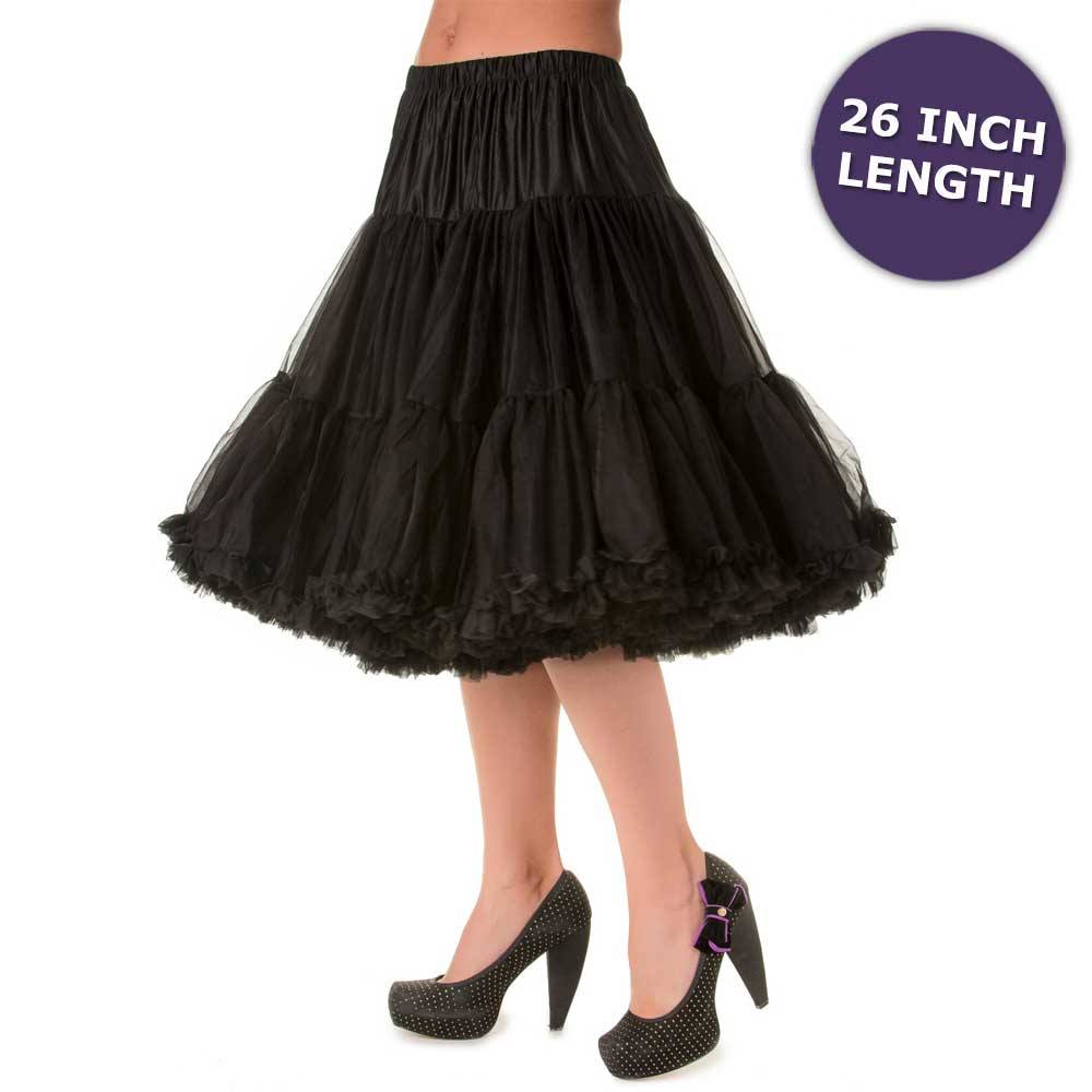 Banned - Lifeforms Petticoat - 26 inch - Black Product image